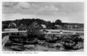 Blick auf Asendorf von der Hänskuhle auf Eichenstraße und Villa