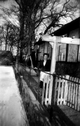 Vor dem Gasthaus zur Heideblume
